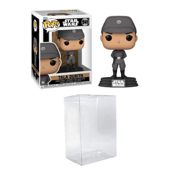 NIB - Funko Pop! Star Wars Tala Durith #541 + Plastic Protector Case - Picture 2 of 10